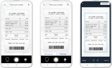 mobile receipt capture